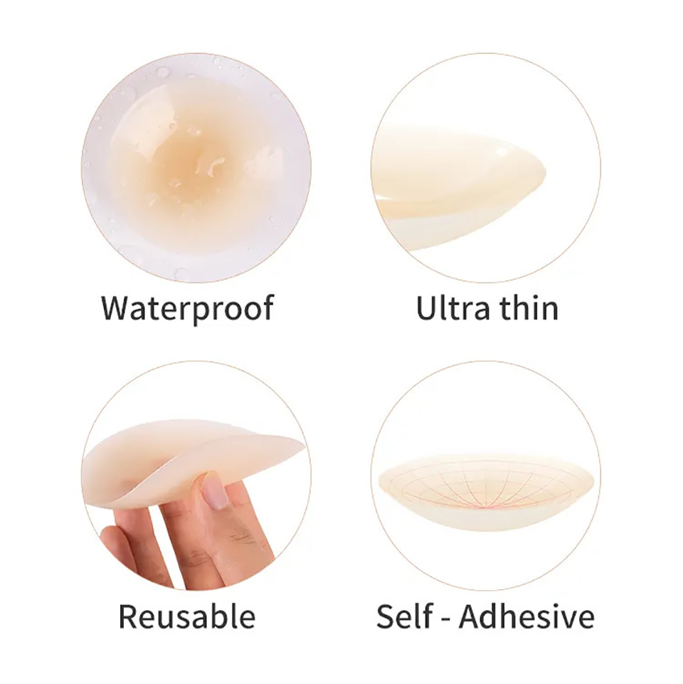 Wielorazowe silikonowe naklejk – Nipple Cover Pasties recenzja i cena
